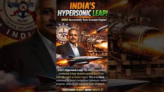 India’s Hypersonic Leap 🚀 | DRDO Successfully Tests Scramjet Engine | Mach 5+ Breakthrough