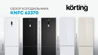 Обзор Отдельностоящего Холодильника Korting Knfc 62370 Gw