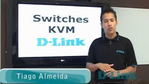 Switch KVM D-LINK- DKVM-4K - Chaveador P/ 4 Computadores VGA PS2
