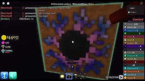 Azure mines : Mining element V