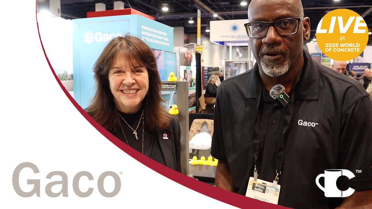 LIVE From World of Concrete with GACO!