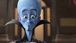 MEGAMIND  boom box music player stereo part, but with Yakety Sax (Benny Hill theme song)