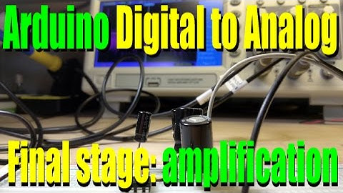 Arduino DAC Amplification