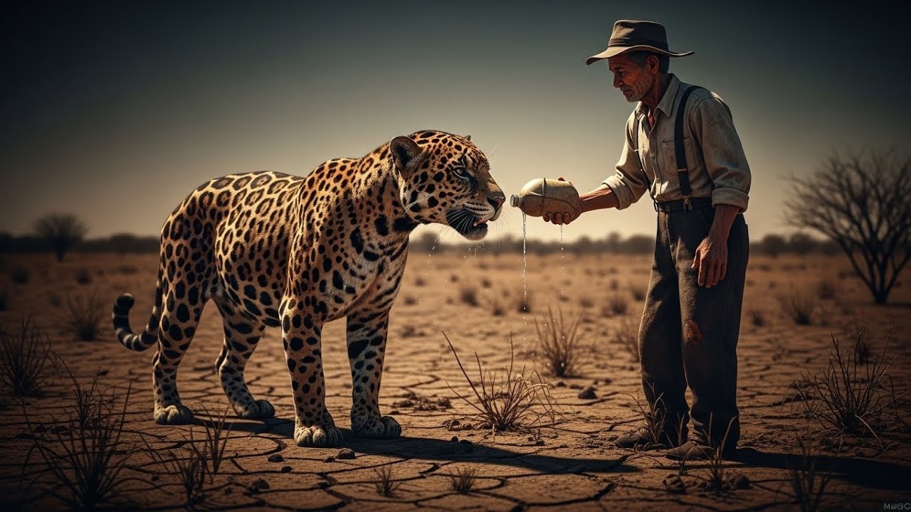 JAGUARUL IMPLORĂ FERMIERUL SĂ-I DEA APĂ — CE S-A ÎNTÂMPLAT DUPĂ A FOST INCREDIBIL.