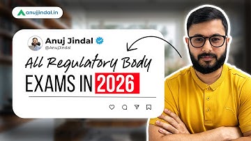 Target These Regulatory Body Exams in 2026 | Vacancy | Eligibility | Exam Pattern | Anuj Jindal
