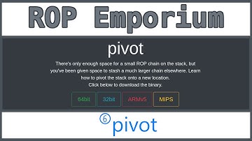 7 - ROP Emporium Series - pivot