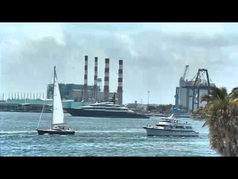 Steven Spielberg's Yacht "Seven Seas" At Port Ever...