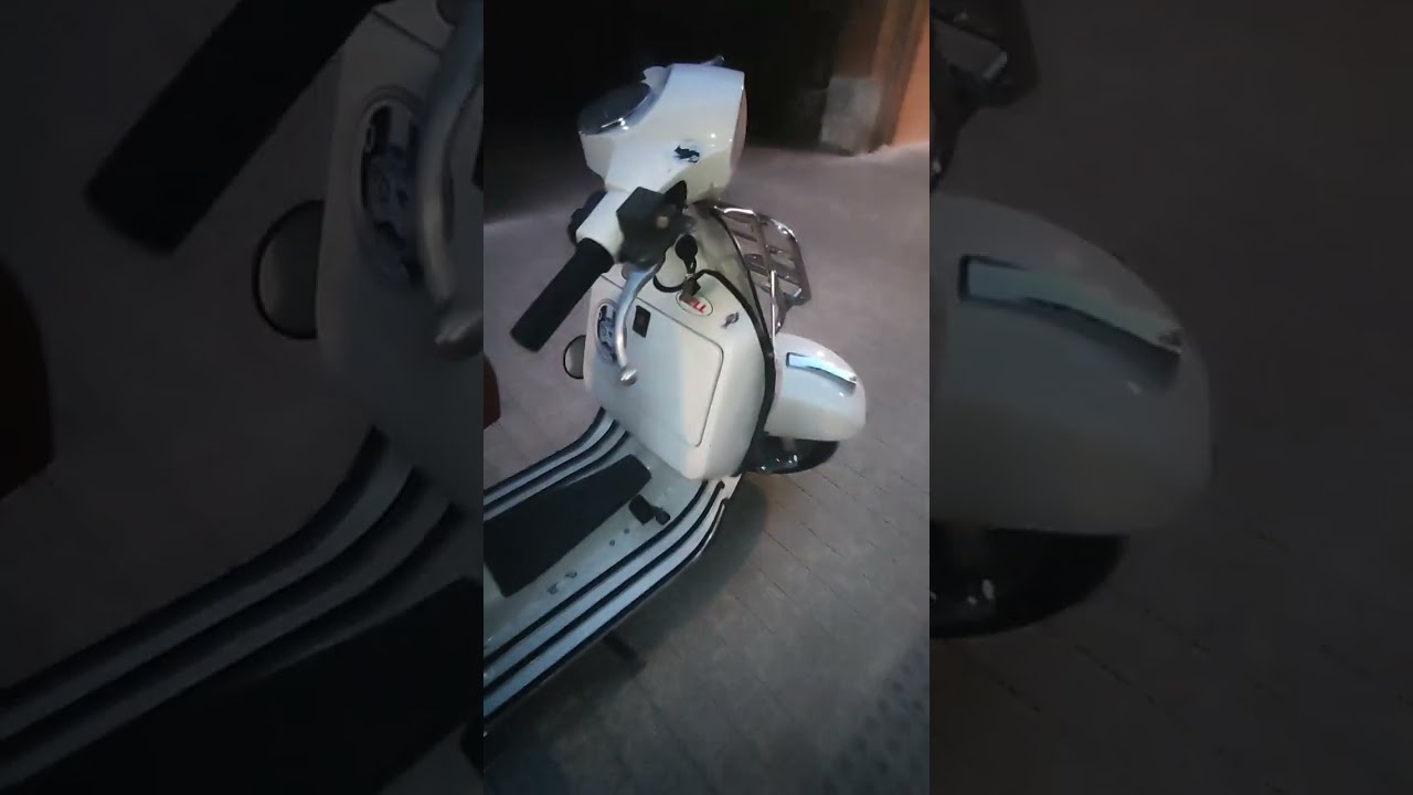 Vespa PX 200, engrase automático, bomba de engrase.