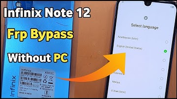 Infinix Frp Bypass Without Pc | Infinix X663c Frp Bypass | Infinix Note 12 Frp Bypass