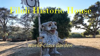 Filoli Historic House Garden in Woodside CA