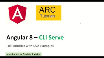 How to run Angular 8 Applications using CLI | Angular 8 CLI Full Tutorial Series | ARC Tutorials