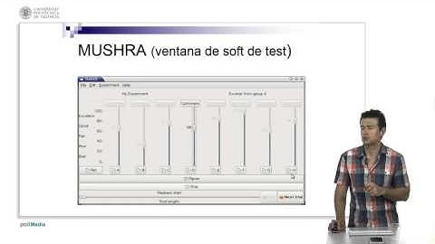 Evaluación de codificadores |  | UPV