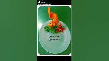 Mẫu 58 trang trí cá thác lác rút xương