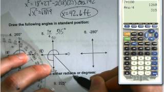 Honors Algebra 2   Unit 6   Trig Quiz #2 Preview