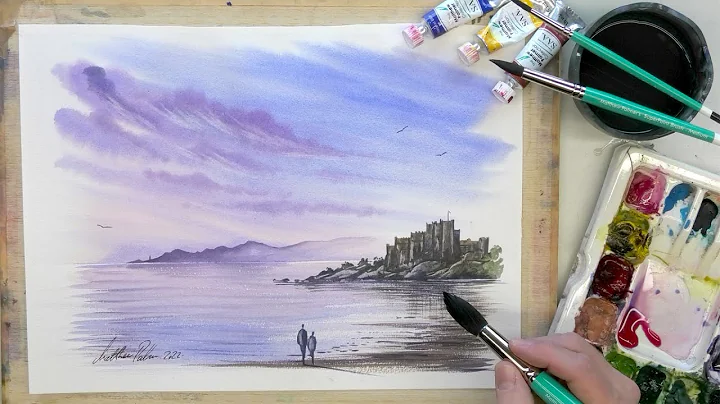 30 Minute Watercolour Workshop, Paint Along With M...