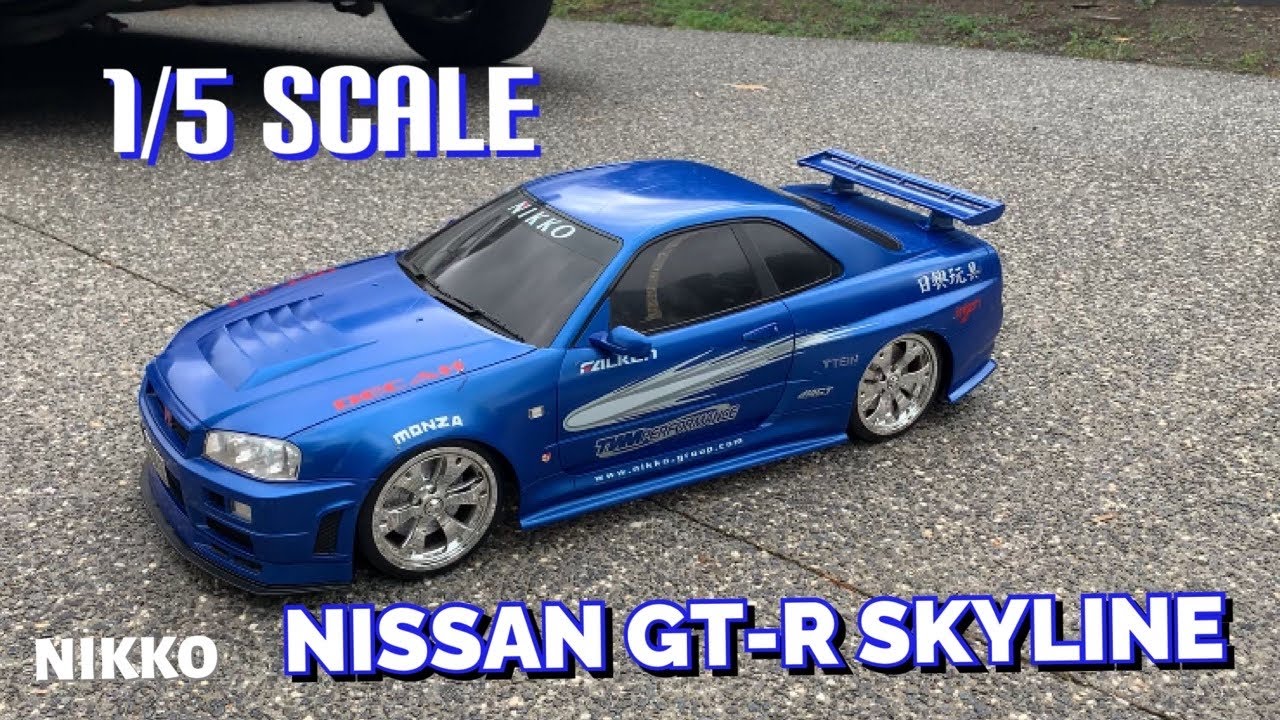 Nissan Skyline R34 RC Street Race Drift Car build 