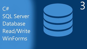 C# Database Programming for Beginners | Part 3 - Database Connection and Populating ListBox