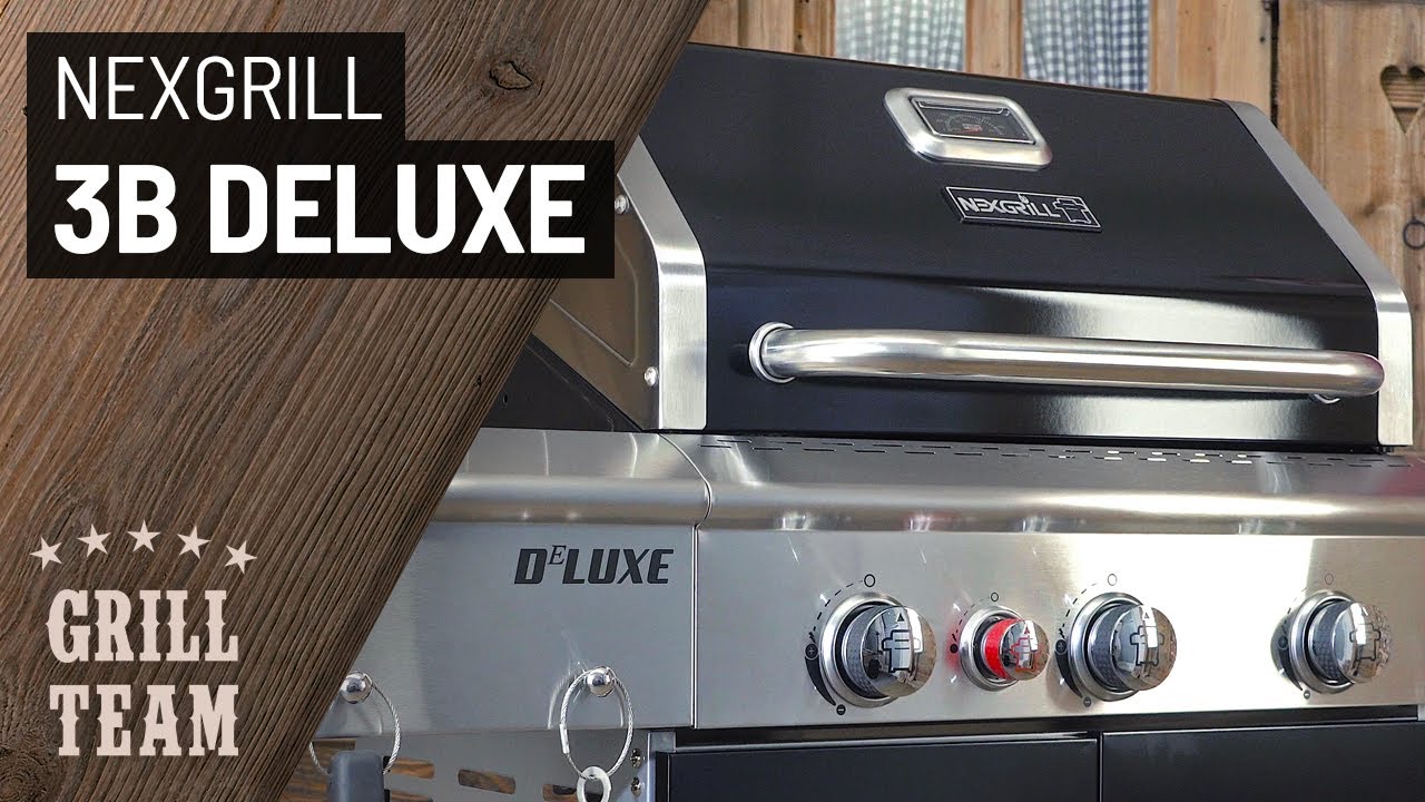 effektivitet vidne Stat Nexgrill 3B Deluxe | Einsteiger-Gasgrill mit Backburner zum fairen Preis |  Vorstellung & Test - YouTube