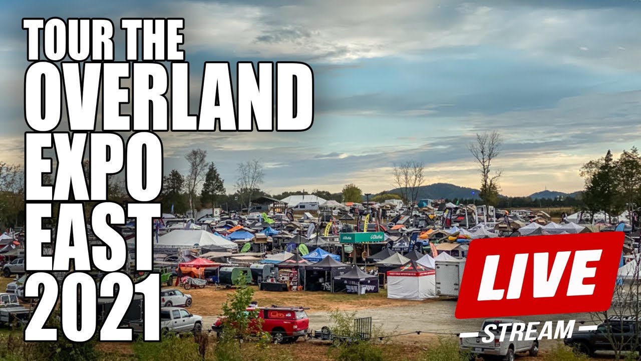 Livestream tour the OVERLAND EXPO EAST 2021