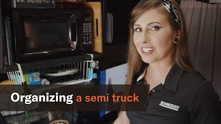 Semi truck organization ideas from real drivers