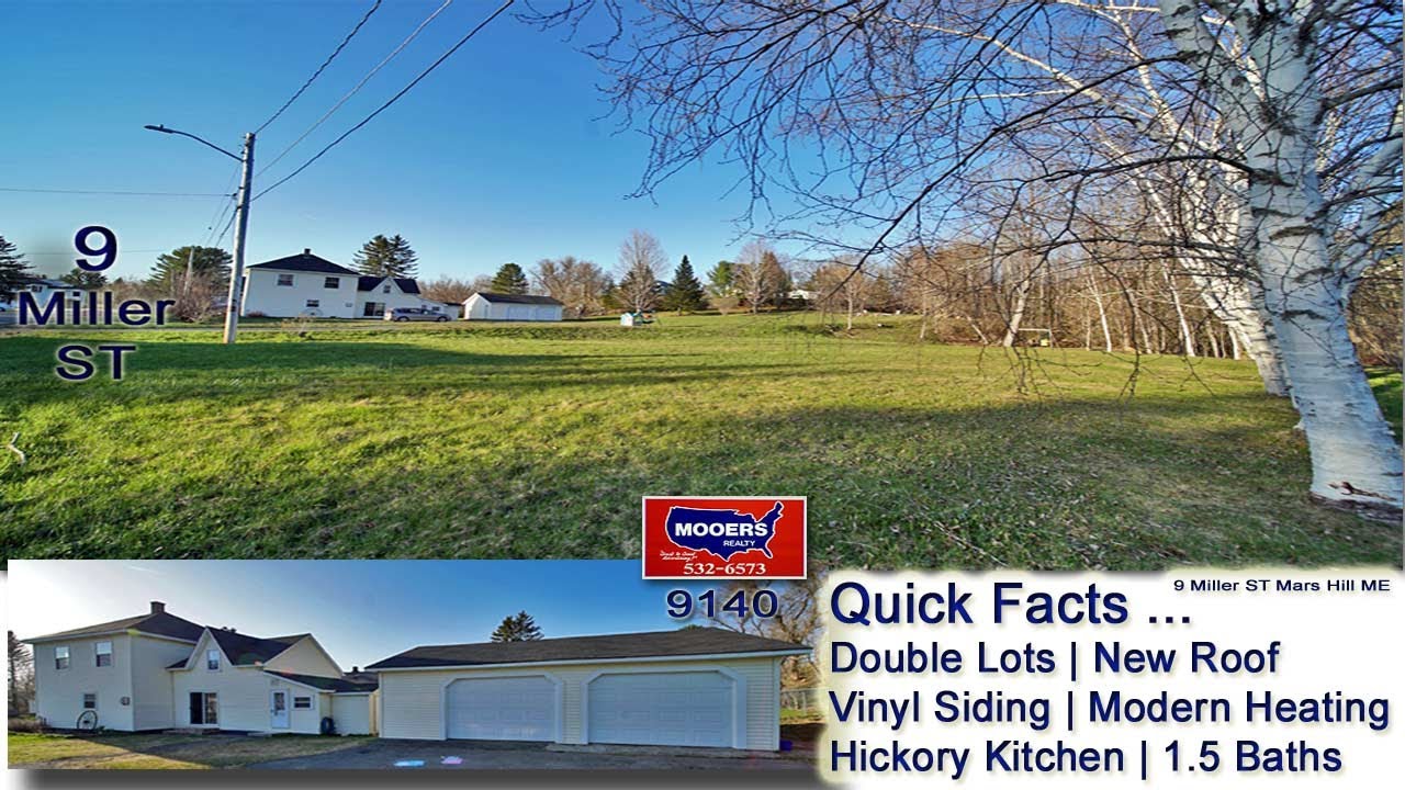 Home For Sale In Mars Hill ME Video 9 Miller ST Central Aroostook