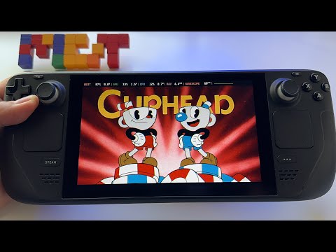 Cuphead - Steam Deck gameplay