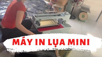 Máy in lụa mini. May in lua mini #shorst