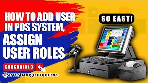 How to Add User in POS System, Assigning User Roles in PHP Point of Sales #pointofsale #pos #user