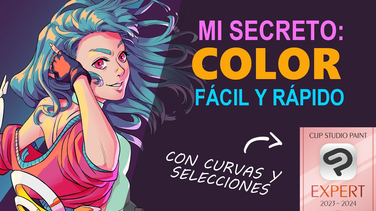 Clip Studio Paint Tutorial : Color Rápido y Efectivo - YouTube