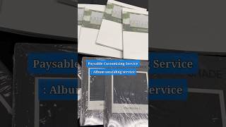 #Paysable Customizing Service Part 1. : Album unsealing service #kaddy #koreaproxy #kpop #album #zb1