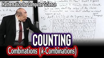 Combinations (k-Combinations) [Mathematics for Computer Science]