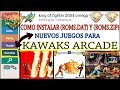 COMO INSTALAR ROMSDAT Y ROMSZIP KAWAKS ARCADE JUEGOS COMO INSTALAR ROMSDAT Y ROMSZIP KAWAKS ARCADE JUEGOS