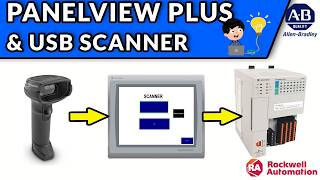 PANEL VIEW - LEER SCANNER USB Y ENVIAR AL PLC