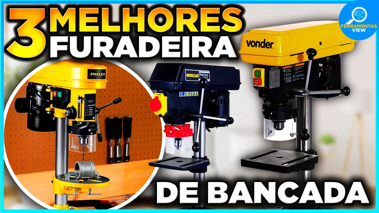 Qual a Melhor Furadeira de Bancada? Veja Nosso Ranking Completo