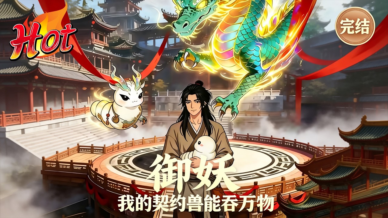 🎉新番上线!《御妖:我的契约兽能吞万物》第1~64集丨宋无奇契约废灵“无垢蛆”被全网嘲,它竟吞噬逆袭打脸全场,平凡起点燃爆御妖路!#玄幻#漫剧 ...