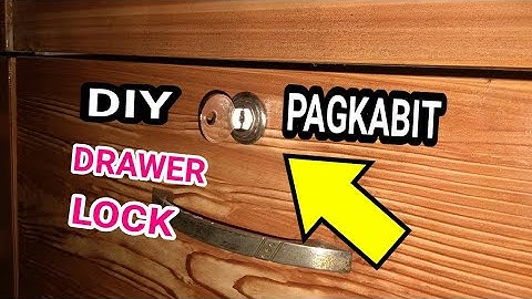how to install drawer lock at home [ F BARON TV ]