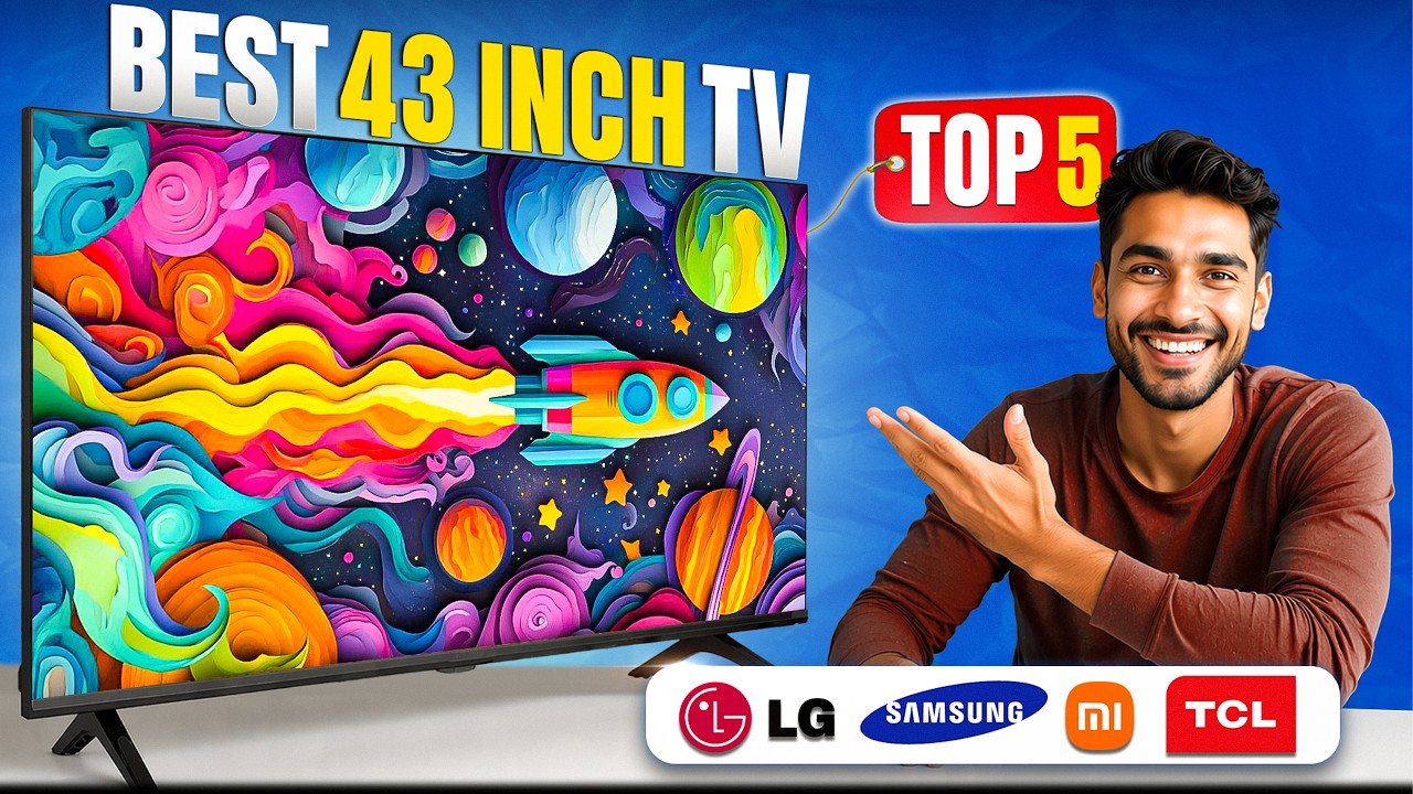 Best 43 Inch 4k TV 2026🔥Samsung vs LG vs Sony vs Xiaomi🔥Best 43 Inch TV ...