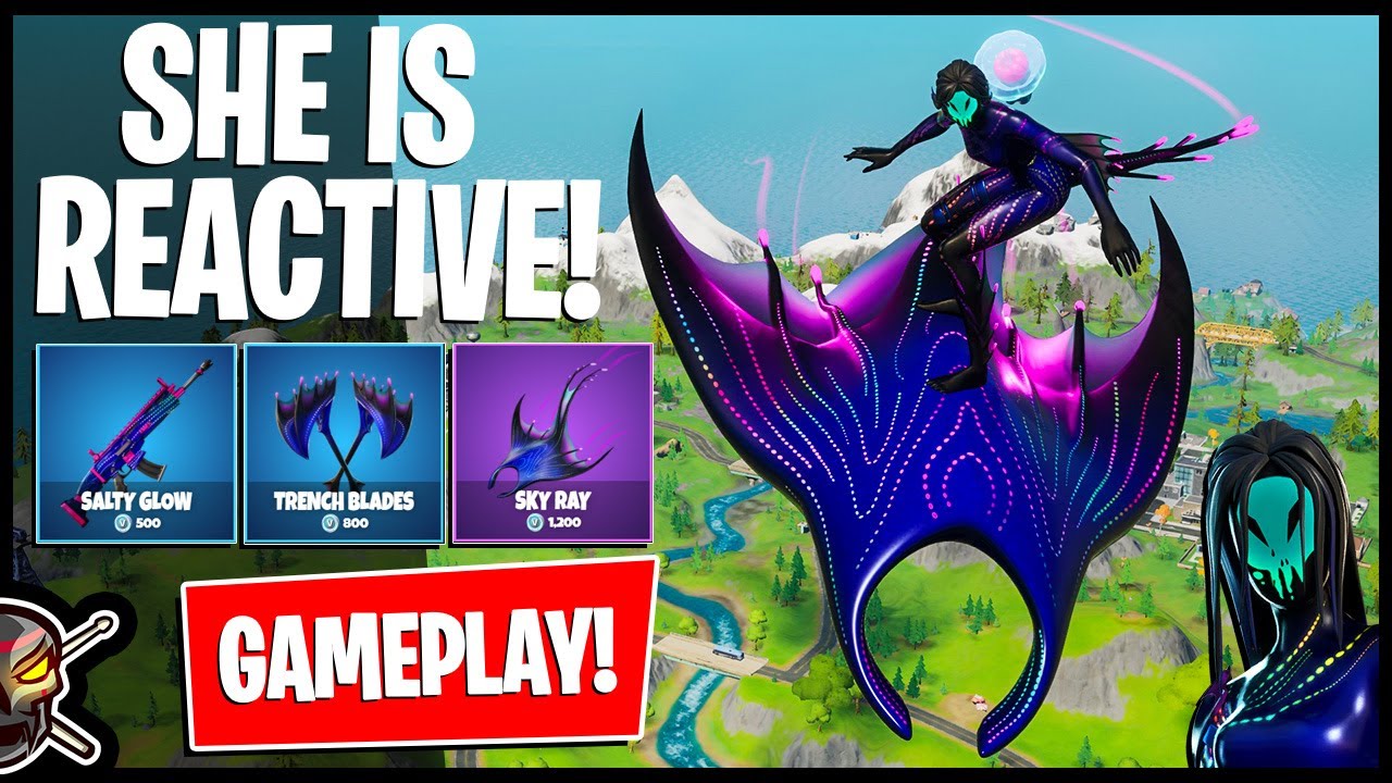 *NEW* MARIANA Skin Gameplay! REACTIVE TEST Before You Buy (Fortnite