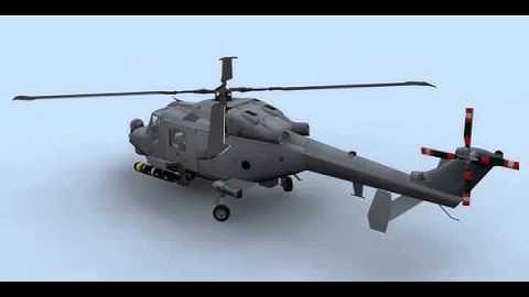Lynx Wildcat AW159 Royal Navy Helicopter 3D model from CGTrader.com