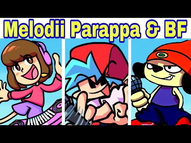 Boyfriend vs PaRappa vs Melodii PFP by Zelrom on DeviantArt