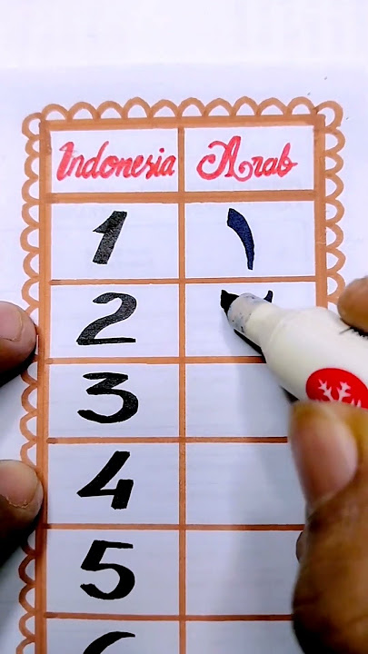 Siapa aja nih yang sudah hafal #reels #shortvideo #edukasi #belajar #bahasaarab