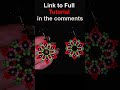 Cute Little Flowers Earrings - Tutorial #seedbeadsearrings #flowerearrings #beadingtutorials #viral