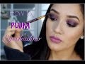 How to wear PLUM eyeshadow without looking like a black eye!