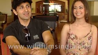 Indian actors Pravin Dabas and Preeti Jhangiani talk about their movie 'With Love Tumhara'