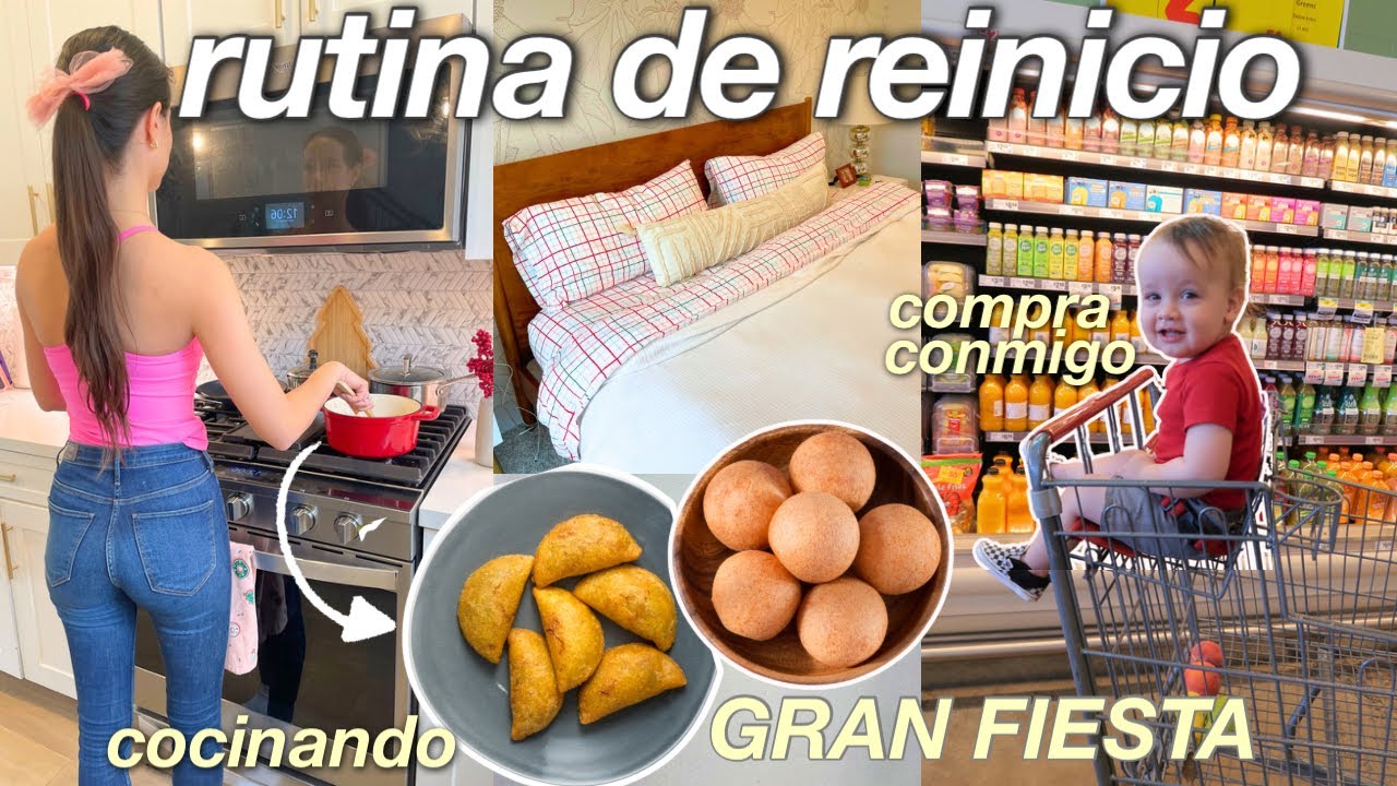SUPER RUTINA PRODUCTIVA: compra, cocina, organiza conmigo.