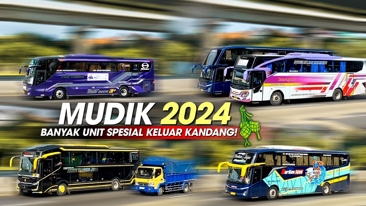 ARUS MUDIK 2024 PECAHHH‼️| BANYAK UNIT SPESIAL MENJADI BANTUAN MUDIK LEBARAN 2024!