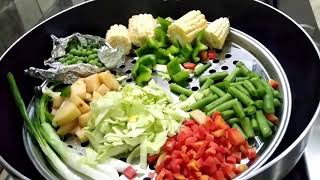 STEAMED VEGETABLES Recipe specially to lose weight