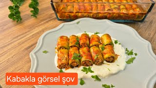 Kabak Hiç Bu Kadar Lezzetli Olmamıştı.💯 Kıymalı Kabak Sarma Tarifi 💯