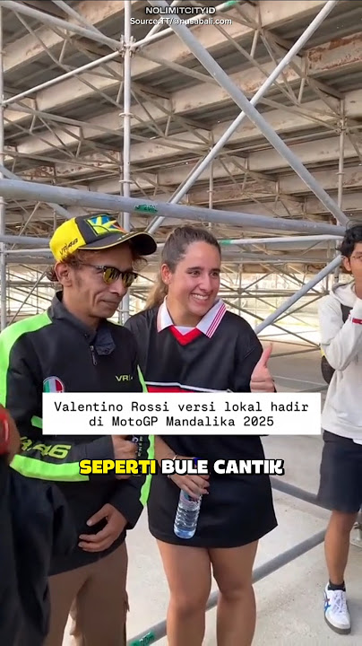 BULE SERBU VALENTINO ROSSI KW | MOMEN KOCAK MOTOGP MANDALIKA