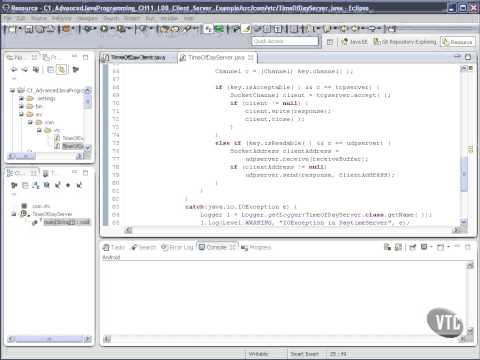 VTC Player   Advanced Java Programming Java SE 7, Client Server Example